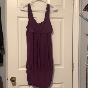 Women's purple dress